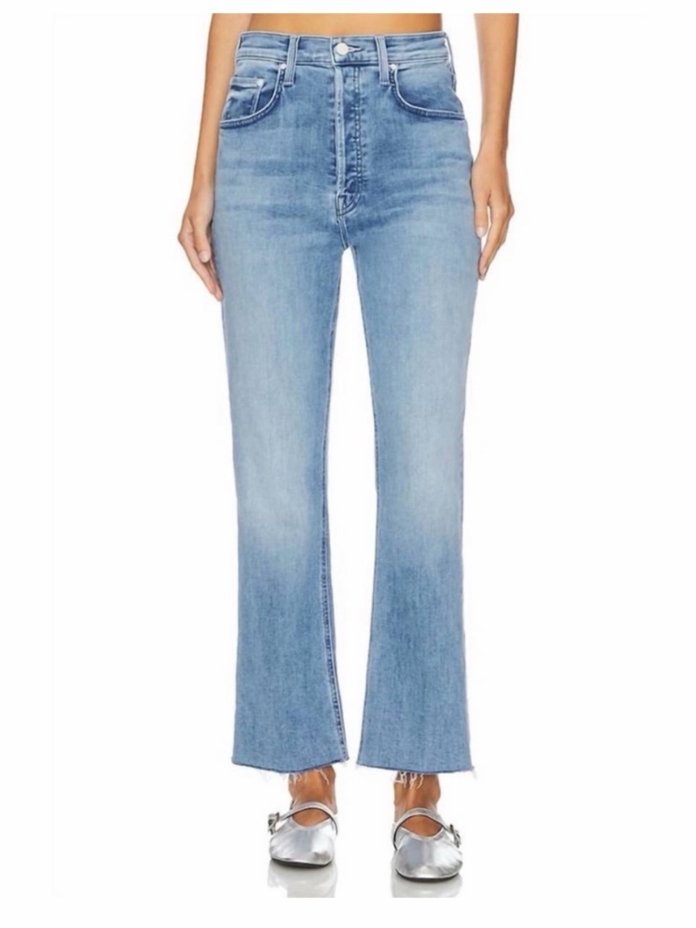 Mother The Tripper Ankle Fray Jeans Size 28
